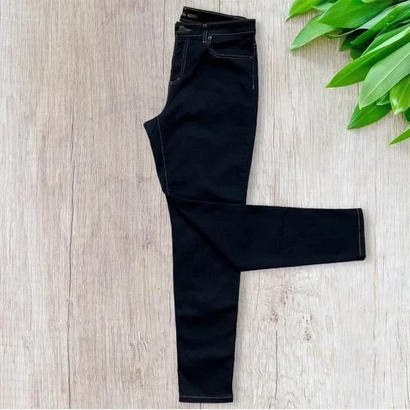 Michael Kors Izzy Skinny Dark Wash Stretch Jeans - Picture 4 of 13